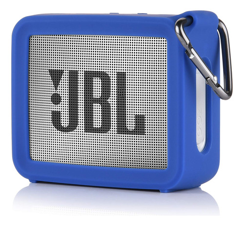 Funda Con Soporte Para Altavoz Jbl Go 2 Impermeable-azul