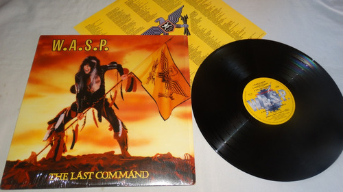 W.a.s.p. - The Last Command '1985 (capitol Records) (vinilo: