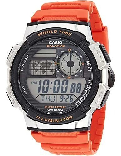 Casio Ae1000w-4bv Reloj Cronógrafo Con Correa De Resina