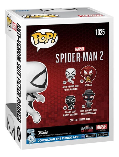 Funko Pop! Spider Man 2 - Peter Parker Anti Venom Suit #1025