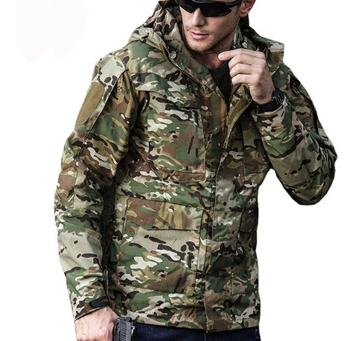 Sudadera Con Capucha Ght Pilot Coat, Chamarra De Campo Milit