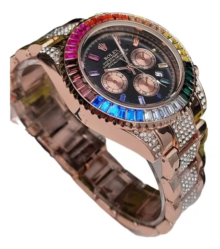 Reloj mujer L1259-4 Beige con oro rosa, tablero digital - Relojes Loix