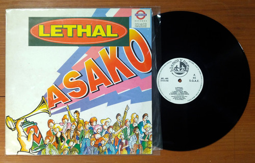 Lethal Asako 1994 Disco Maxi Vinilo España