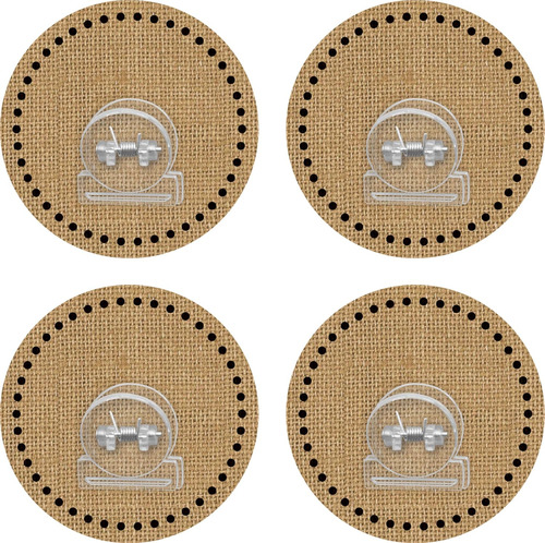 Burlap Clingy Thingies Clips