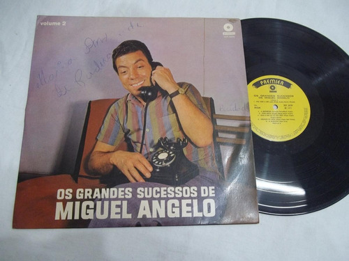 Lp Vinil - Os Grandes Sucessos De Miguel Angelo