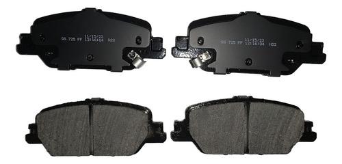 Balatas Traseras Ceramic Wagnr Honda Cr-v Touring 1.5 2017
