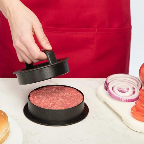 UTiLE 9 cm de diámetro, base extraíble, para hamburguesas Prensa para hamburguesas