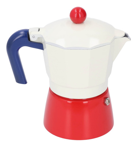Cafetera De Aluminio Para Estufa, 3 Tazas, 150 Ml, Fácil De