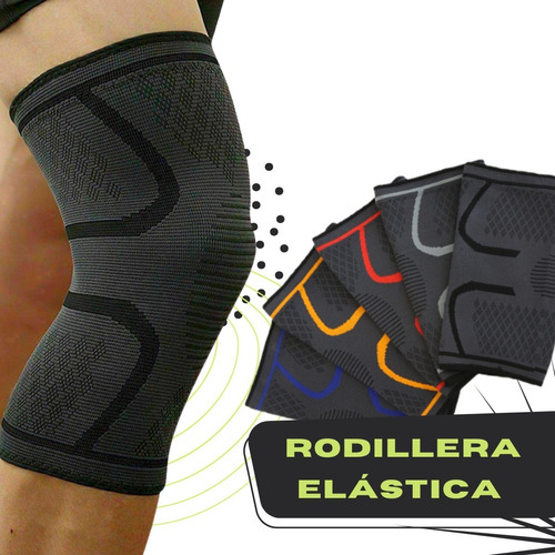 Rodillera New Knee Sleeves Power Elástica Correr Gym Par