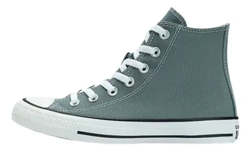 Tênis Converse All Star Chuck Taylor Cano Alto Cinza Verde