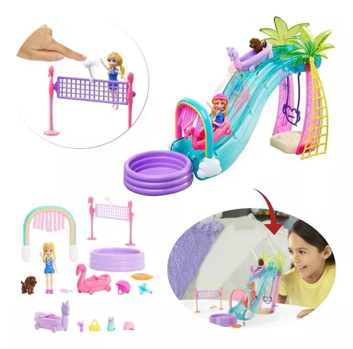 Brinquedo Polly Pocket Piquenique No Parque Mattel Gwd81