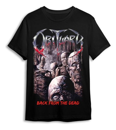 Polera Obituary - Back From The Dead - Holy Shirt