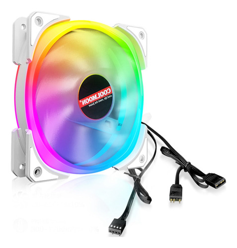 Radiador Coolmoon Cpu Cooler Argb, 120 Mm, 4 Pines, Silencio