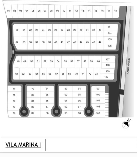 Imagen 3 de 3 de Lote Con Amarra En Vila Marina 1 . Villanueva.