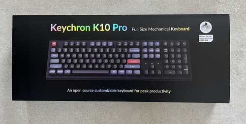 Keychron K10 Pro - Inglés Usa - Brown Switches
