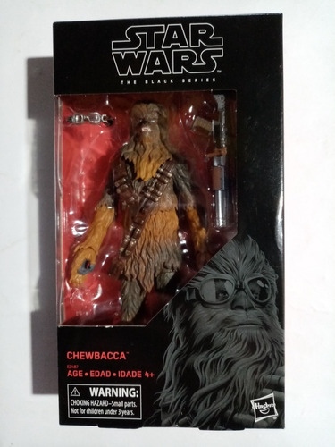 Star Wars Black Series Chewbacca Solo 6 Pulgadas 2018