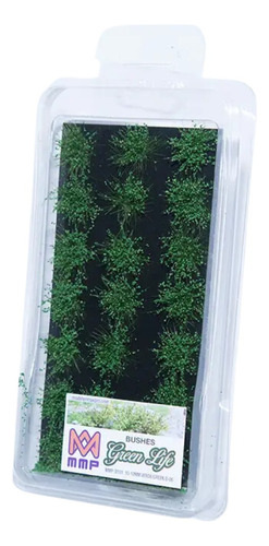 Pasto Vegetacion 10-12mm Color Verde B-06 Arbusto Bushes