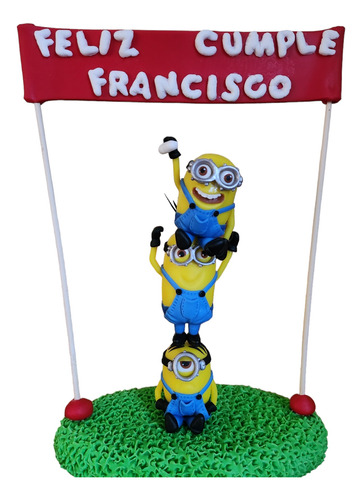 Minions En Porcelana Fria