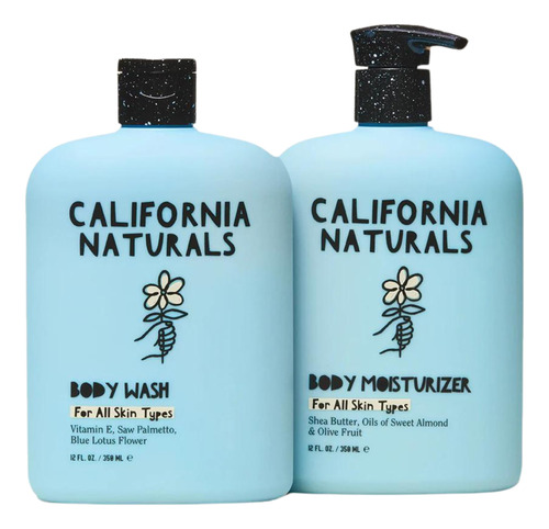 California Naturals Body Duo Gel De Bano E Hidratante Corpor