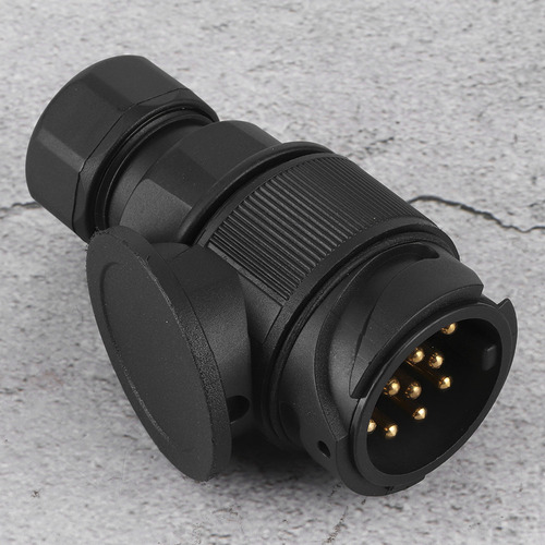 Conector De Enchufe De Remolque Portátil De 13 Pines,