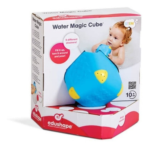 Imagen 1 de 2 de Cubo Magico Para Agua Edushape- Juego Para Bañera Juego Agua
