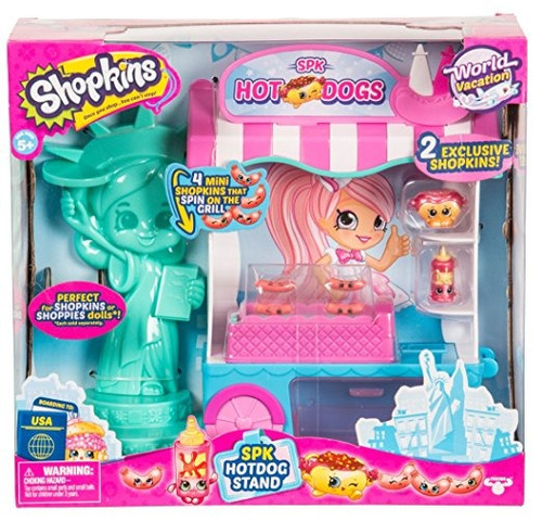 Shopkins Temporada 8 Ee.uu. Perrito Caliente Párese Playset