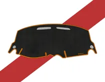 Comprar Cubretablero Bordado Chevrolet Matiz Modelo 2015 Negro\u002Fnaranja Cg30-g Bordado