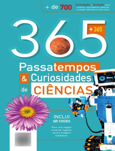 365 Passatempos E Curiosidades De Ciencia, De Editora Pe Da Letra. Editorial Pe Da Letra, Capa Mole, Edição 1 Em Português, 2023