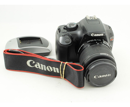  Canon Eos Rebel  T3 + Lente Ef-s 18-55mm Is 