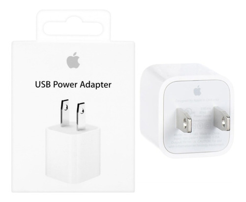 Taco Cargador Apple Usb 5w + Garantía