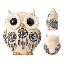 Comprar Estatua De Búho Decorativa Hogar. Figura De Búho Lind...