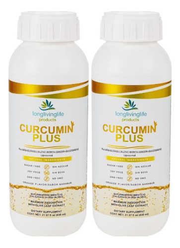 Nano Liposomal Curcumin Plus (2 Pack) 16.9 Oz.