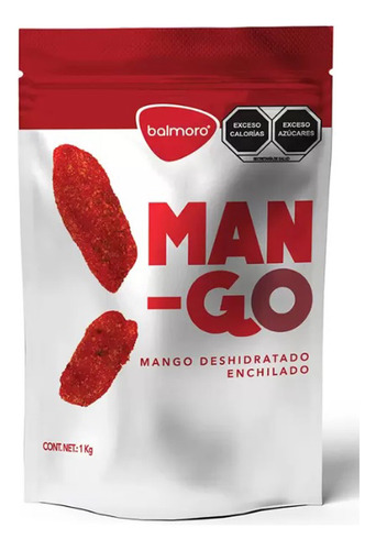 Mango Deshidratado Enchilado 1 Kg Balmoro Acidito