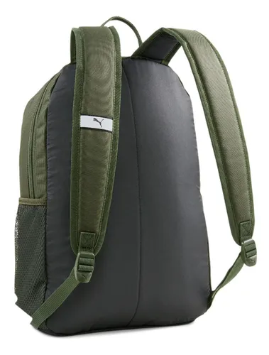 Mochila Puma Phase Backpack Ii Color Verde Dise o De La Tela Liso