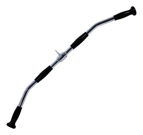 Barra Dorsales Para Polea Cromada Con Movimiento 92cm Rhino