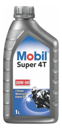 Aceite Mobil 20w50 4t Para Moto 1 Litro