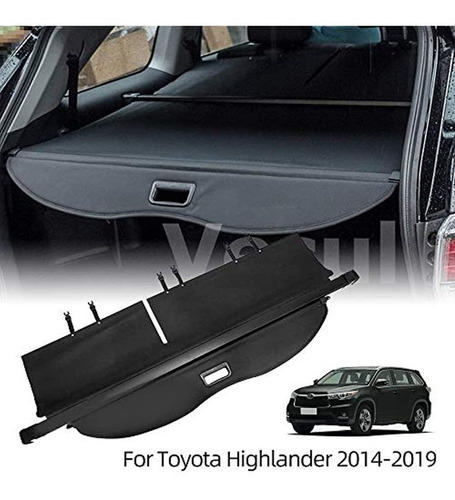 Vesul - Funda Retráctil Para Toyota Highlander 2014-2019