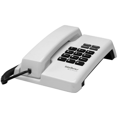 Telefone Com Fio Intelbras Premium Tc50 Branco