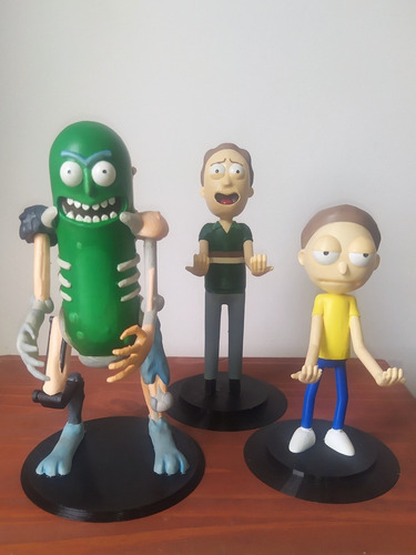 Soporte Joystick Y Celulares De Jerry Smith De Rick Y Morty