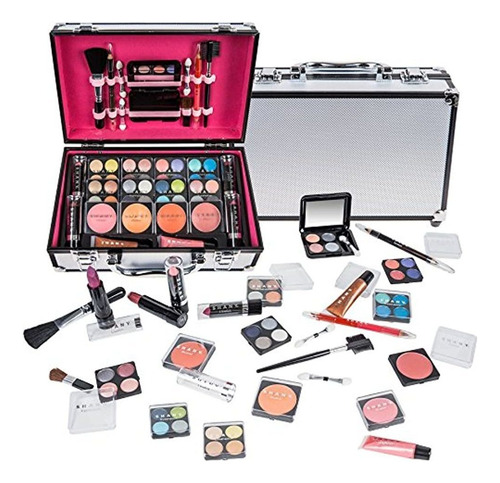 Estuche De Tren Shany Carry All Con Maquillaje Profesional Y