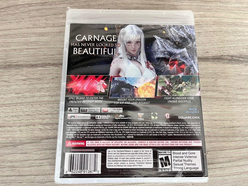 Drakengard 3 Ps3 Original Lacrado Square Enix Nier