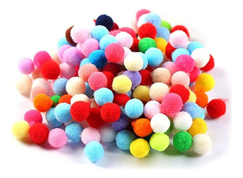 Pompon Micro C/500 Pzas Colores Surtidos