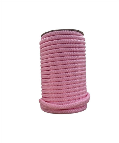 Soga Polipropileno Cabo Náutico 10mm X 30 Metros Rosa Bebe