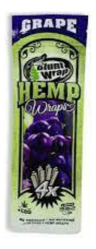 Blunt Wrap Hemp X4 Grape