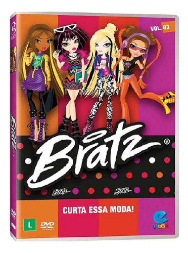 Dvd Bratz Curta Essa Moda Volume 3