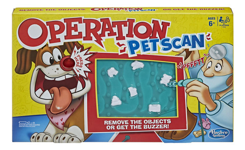 Operation Pet Scan Juego De Mesa Para 2 O Más Jugadores, Niñ