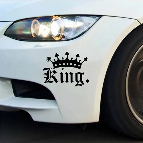 Ploteo King Tatoo Corona Tuning Calcos Autos Camionetas 2x1