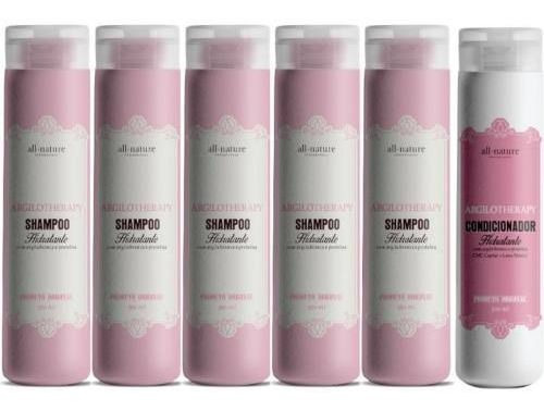 Shampoo Argilotherapy E Condicionador All Nature - 6 Unids.