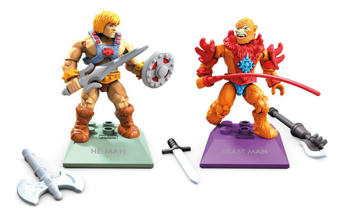 Mega Construx Pro Builders He-man Vs Beast Man