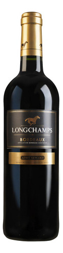 Vino Tinto Francés Longchamps Bordeaux 750 Ml